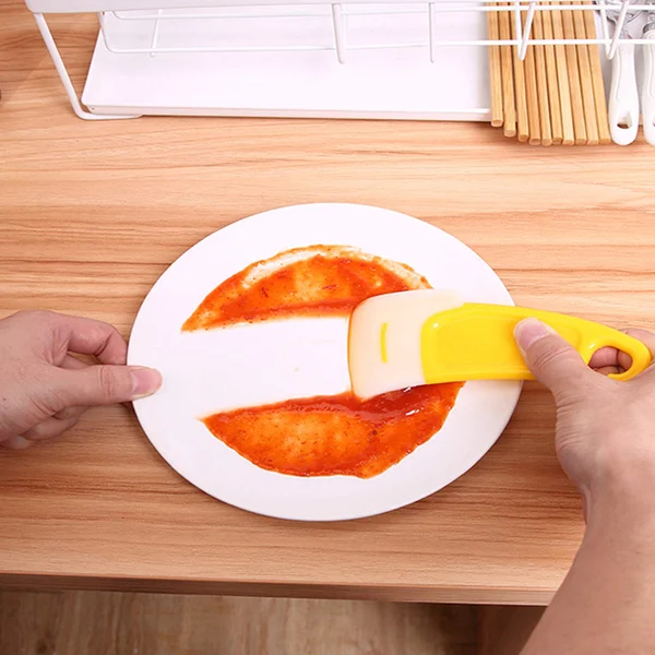 New Kitchen Silicone Cleaning Spatula