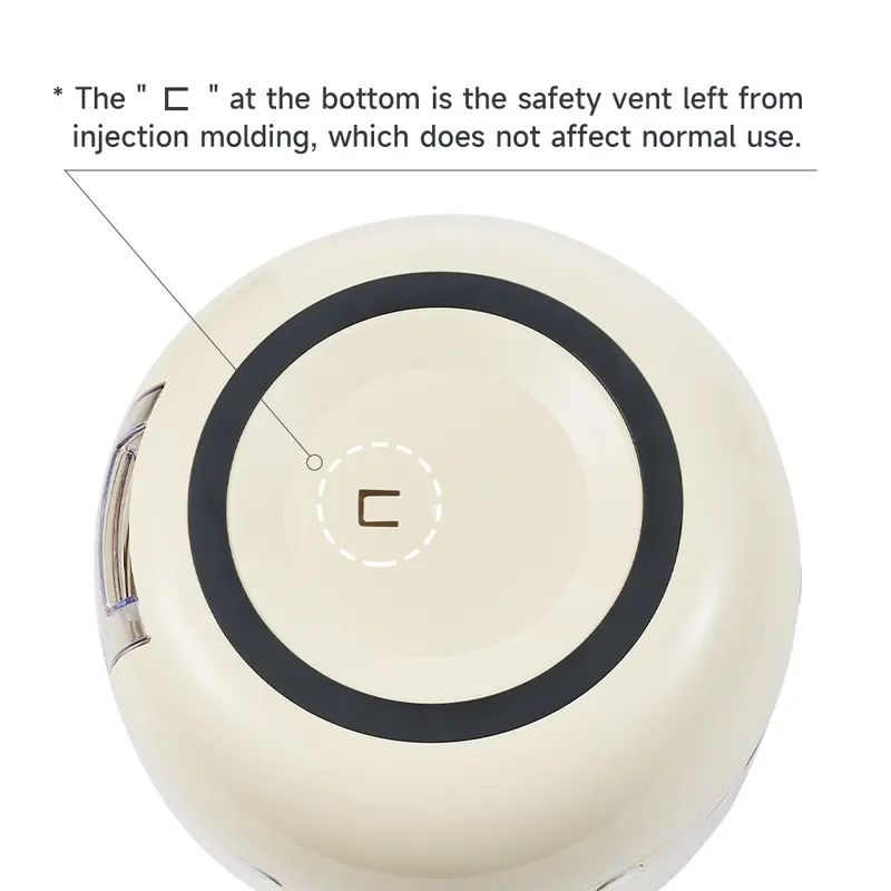 6 Grid Food Storage Dispenser Rice & Grain Storage Container 360°