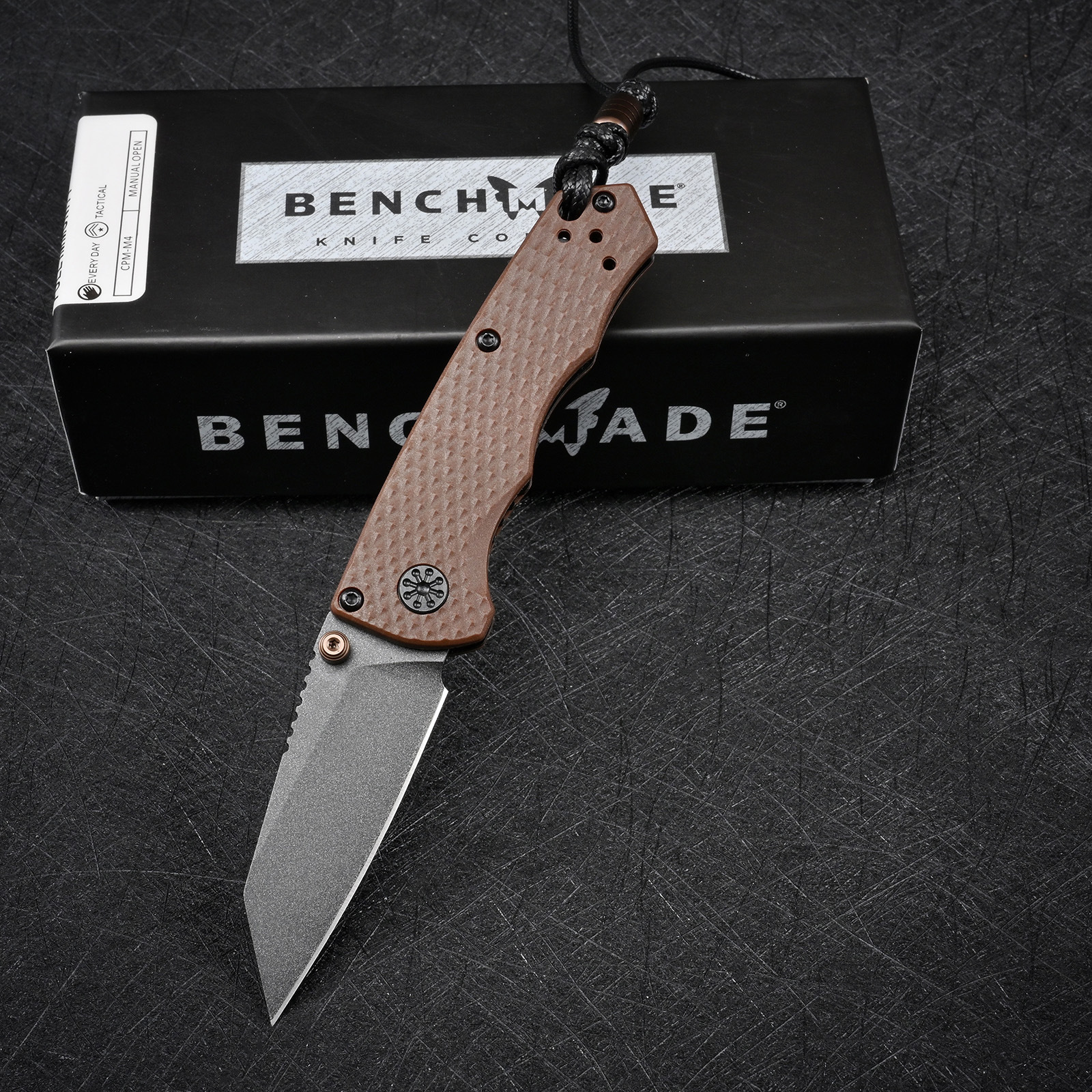 BM 290BK Full Immunity Crater Blau Taschenmesser