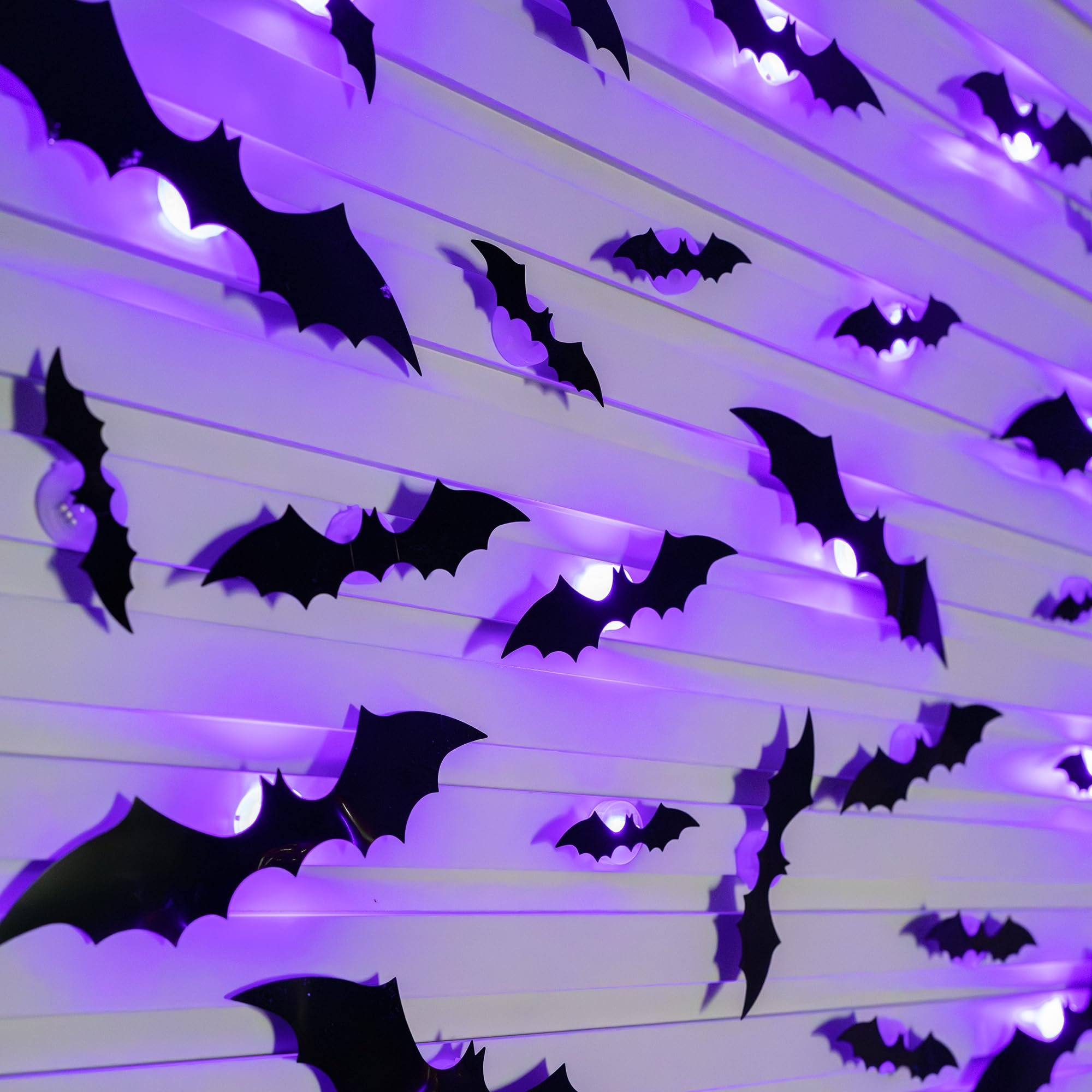 Halloween 3D Lighted Bats