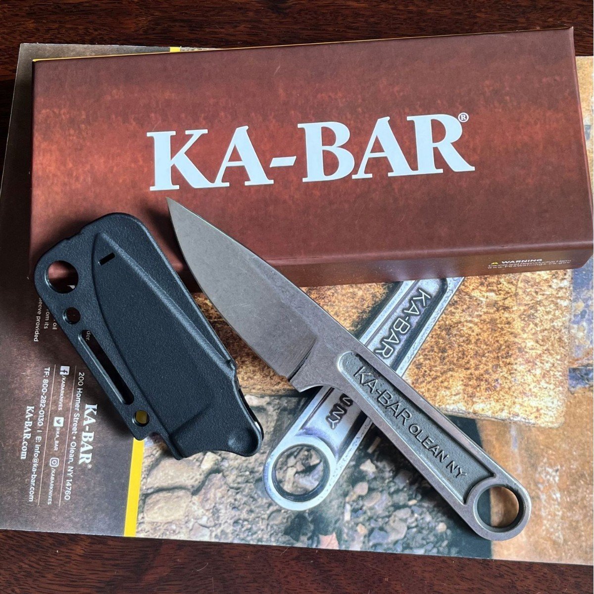 KA - BAR 1119 Small Fixed Blade Knife - Your Ultimate Outdoor Companio