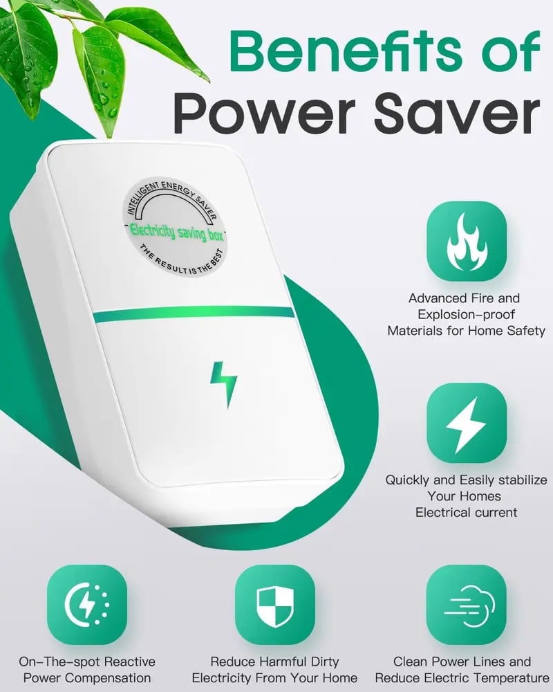 🔥Hot Sale 49% OFF🌟 Plug-in power-saving power box with American-style plugs