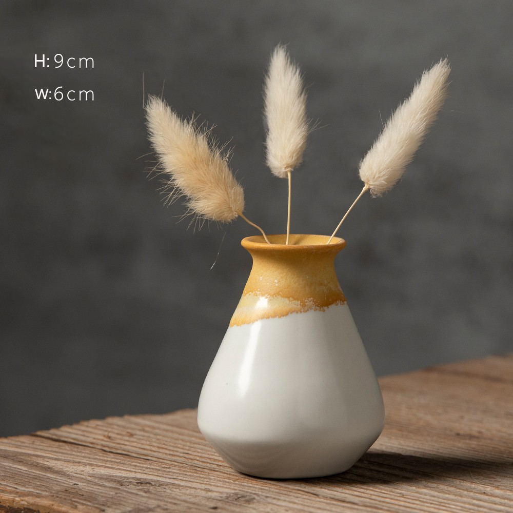 💐Handmade Desktop Art Tiny Vase Decor