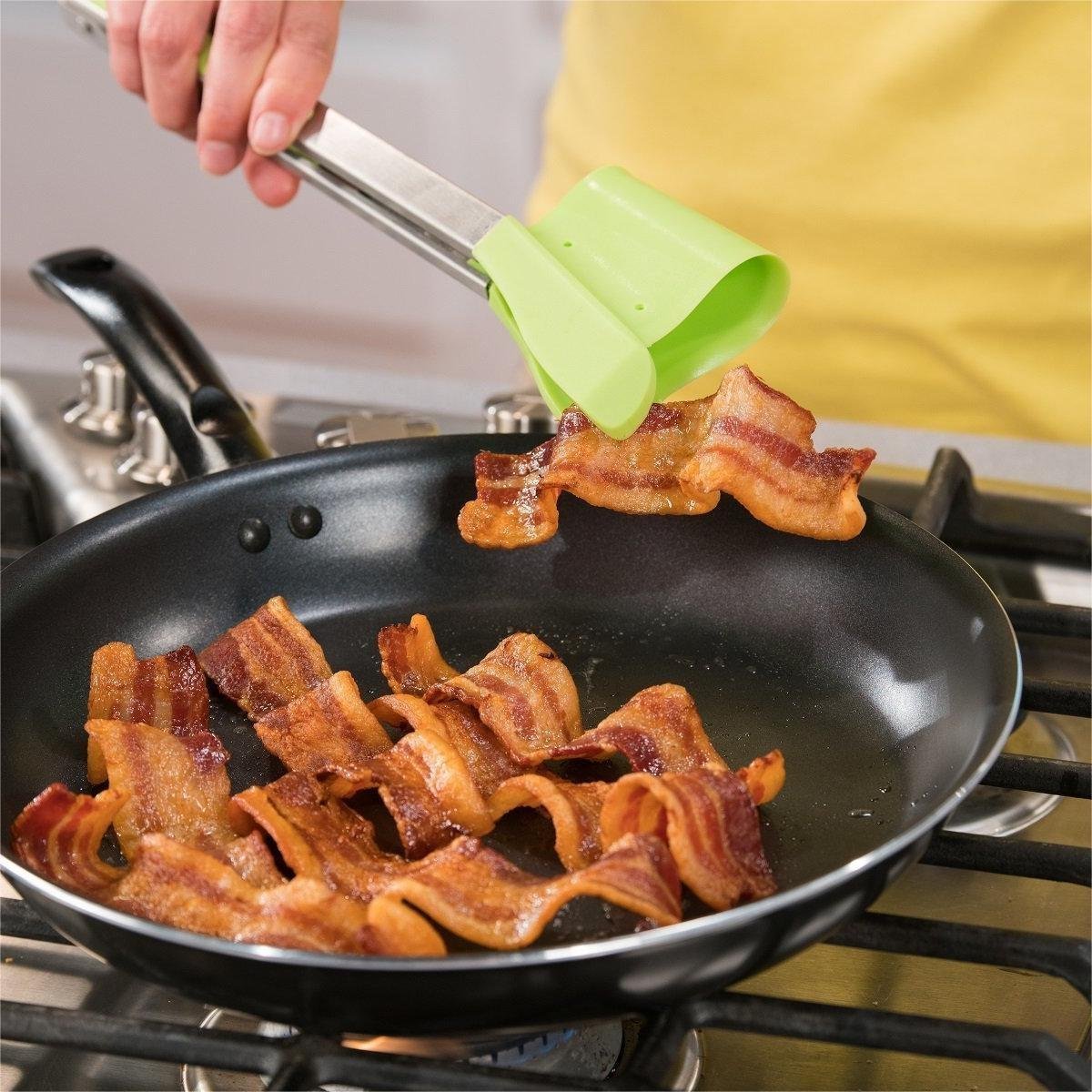 (Big Sale- SAVE 49% OFF) 2-in-1 Spatula & Tongs-Simply Flip