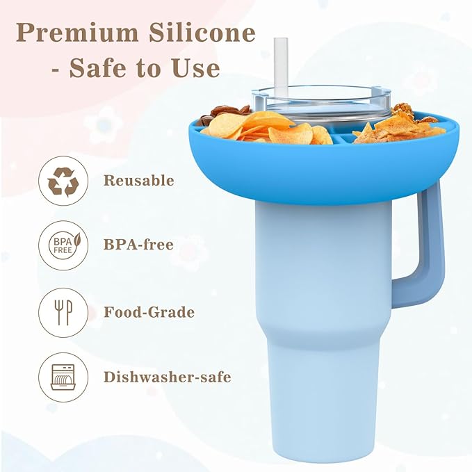 Stanley Cup Snack Bowl with Handle