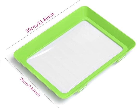Environmentally friendly design - Reusable Food Preserving Tray🥰