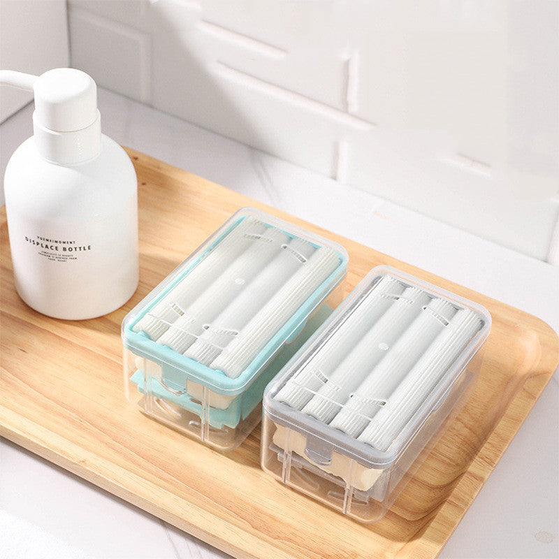 Roller Type Soap Dish Holder For Bathroo