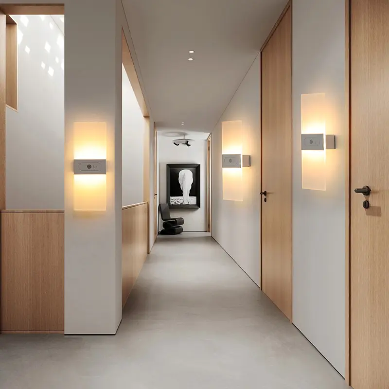 6000K Warm White Motion Sensor Wall Sconce 