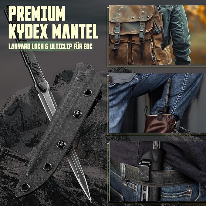 PURPLEBIRD Outdoor Knife — Engineered for the Wild, Built for Your Hand