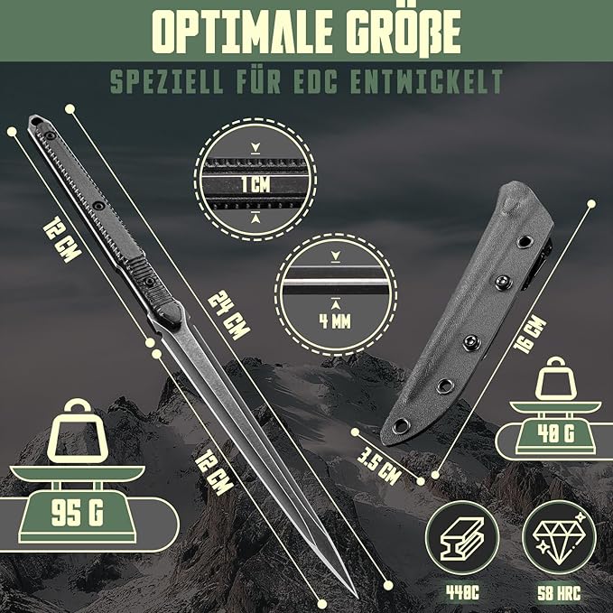 PURPLEBIRD Outdoor Knife — Engineered for the Wild, Built for Your Hand