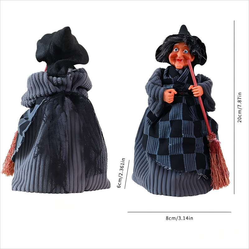 🧙🧹Halloween Witch Doll Statue Decor Desktop