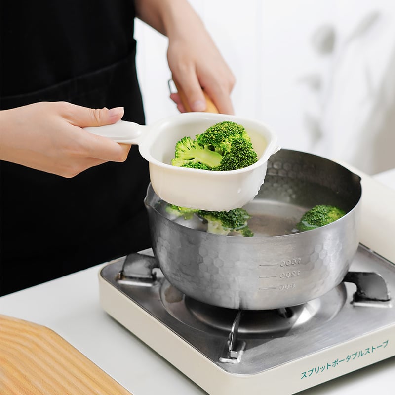 🔥HOT SALE 49%OFF🔥Kitchen Dual-Layer Draining Basket with Handle