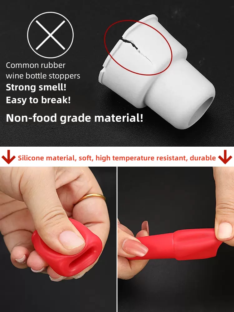 (🔥Last Day Promotion 49% OFF) Reusable Sparkling Wine Bottle Stopper