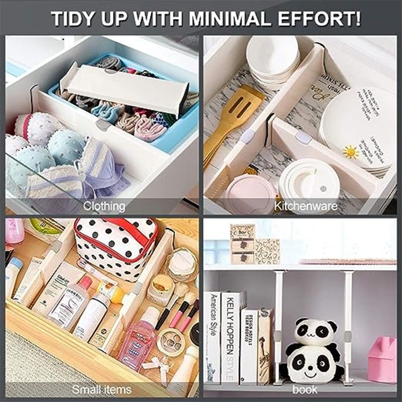 Multifunctional Retractable Drawer Divider