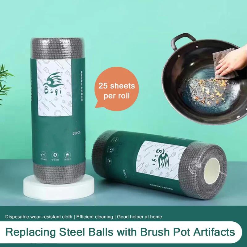 🔥🔥Hot Sales-47% OFF⚡Durable Kitchen Scrub Cloth