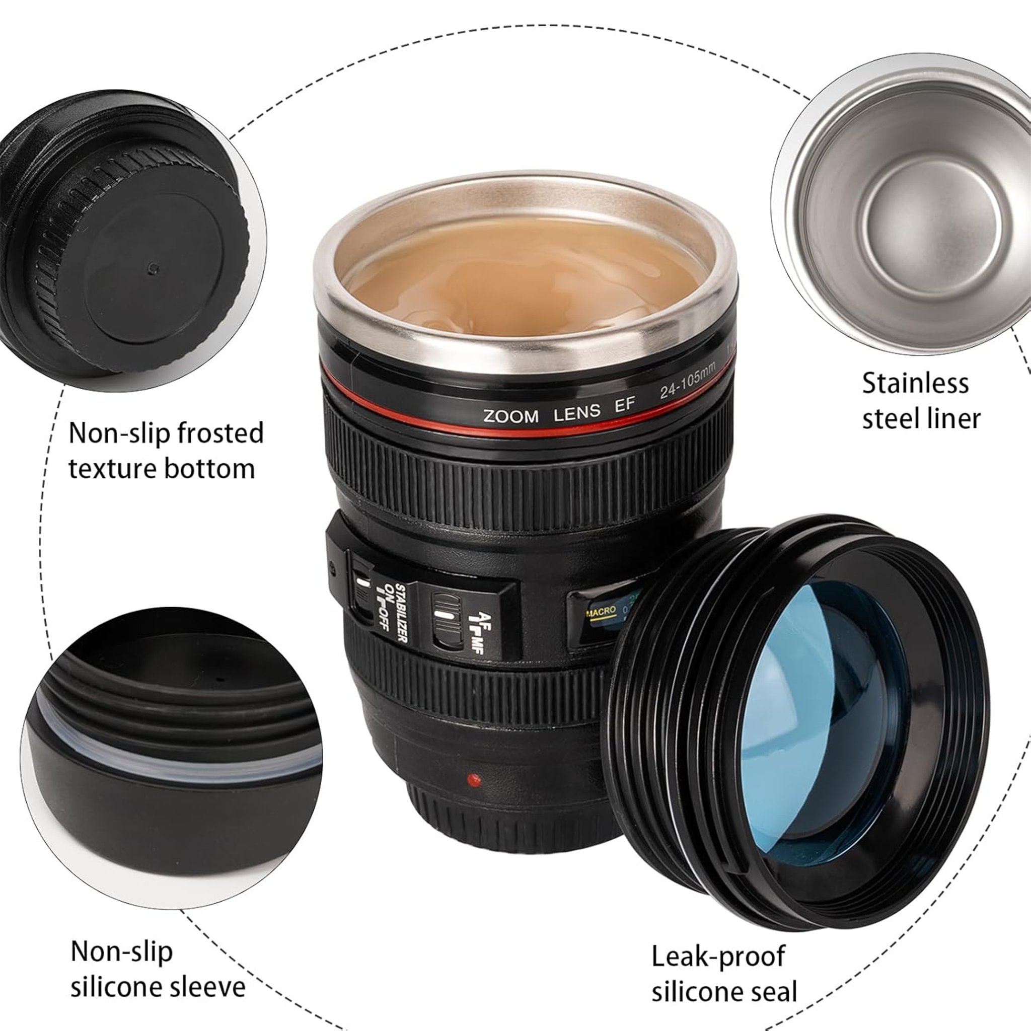✨2026 Spring special offer 49% off-📸 Camera Lens Coffee Mug