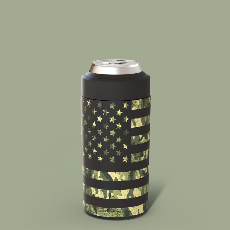 Universal Buddy Can Cooler - Fits All - For Regular 12 & 16 oz or Slim-Size Bottles