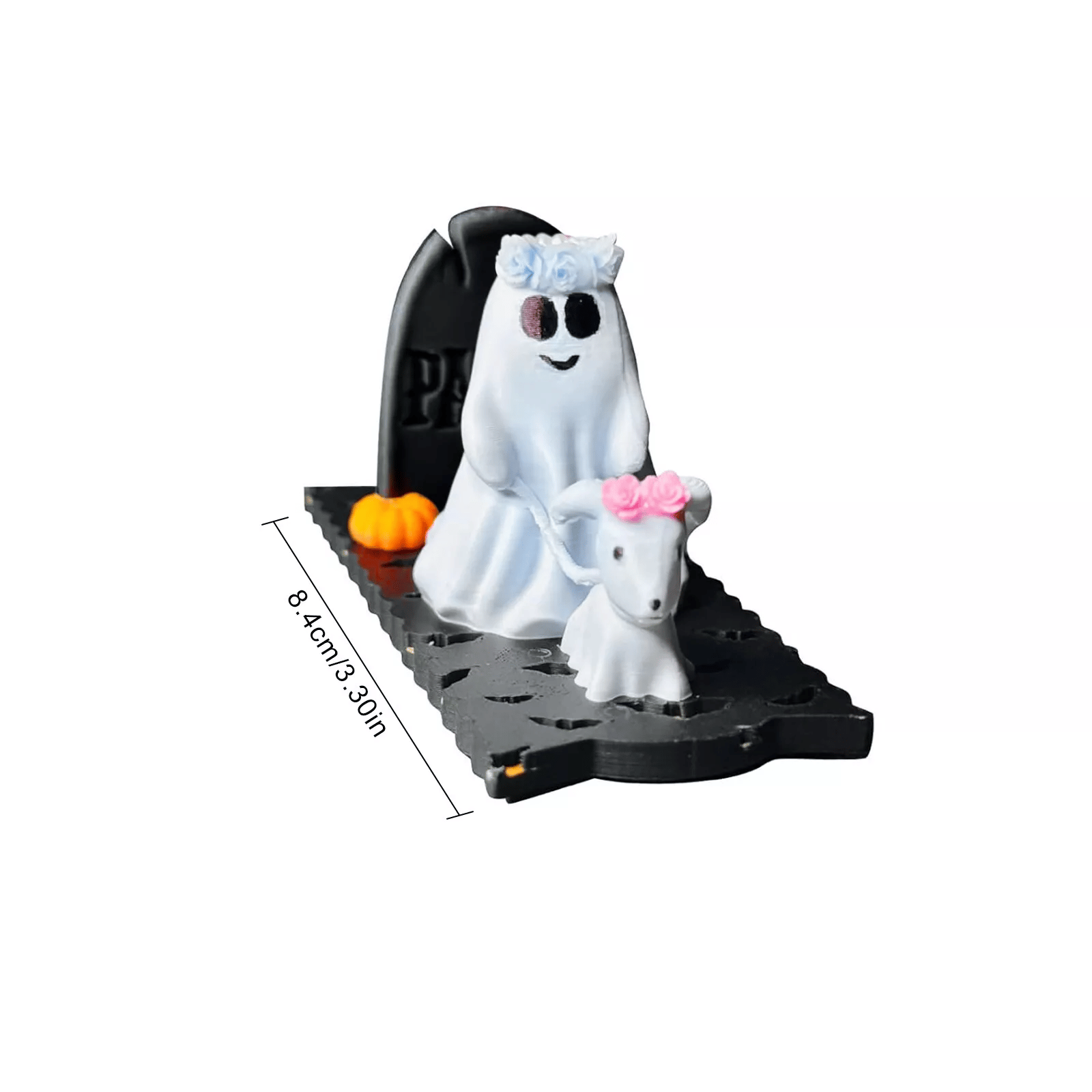 🔥Hot Sale 49% OFF- 👻40oz Lid White Ghost Walking Dog Topper
