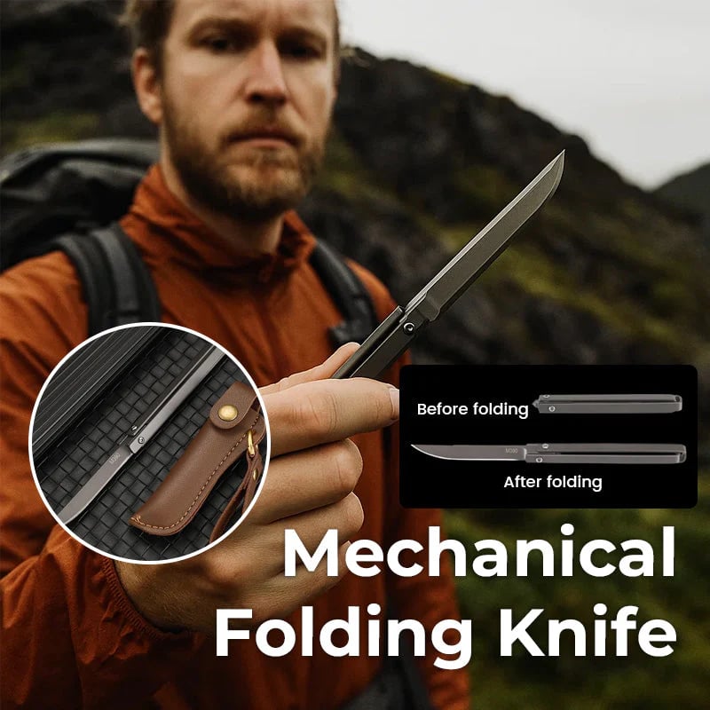 ✨HOT SALE 🔪Mechanical Folding Chef Knife