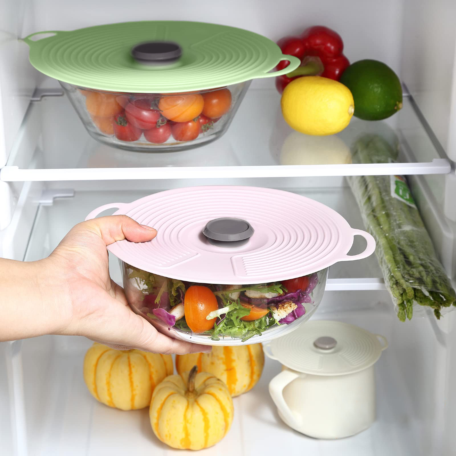 Silicone Lids for Bowl Silicone Microwave Cover