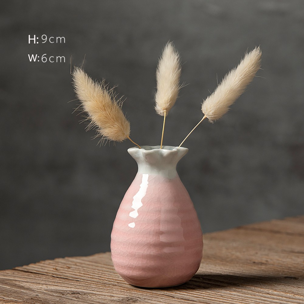 💐Handmade Desktop Art Tiny Vase Decor