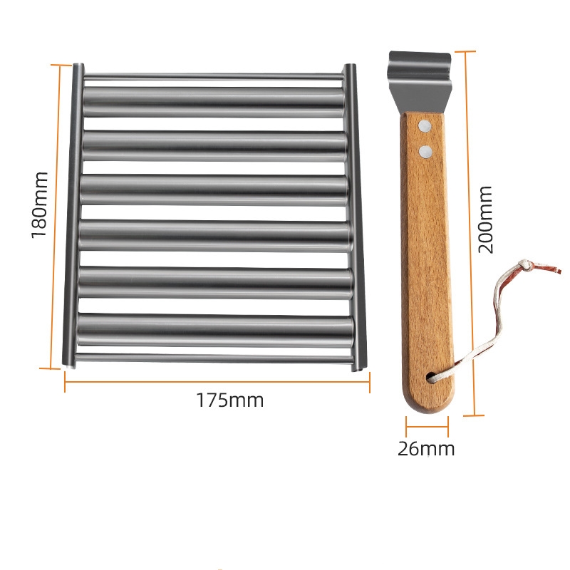 Hotdog Roller Stainless Steel Sausage Roll Rack