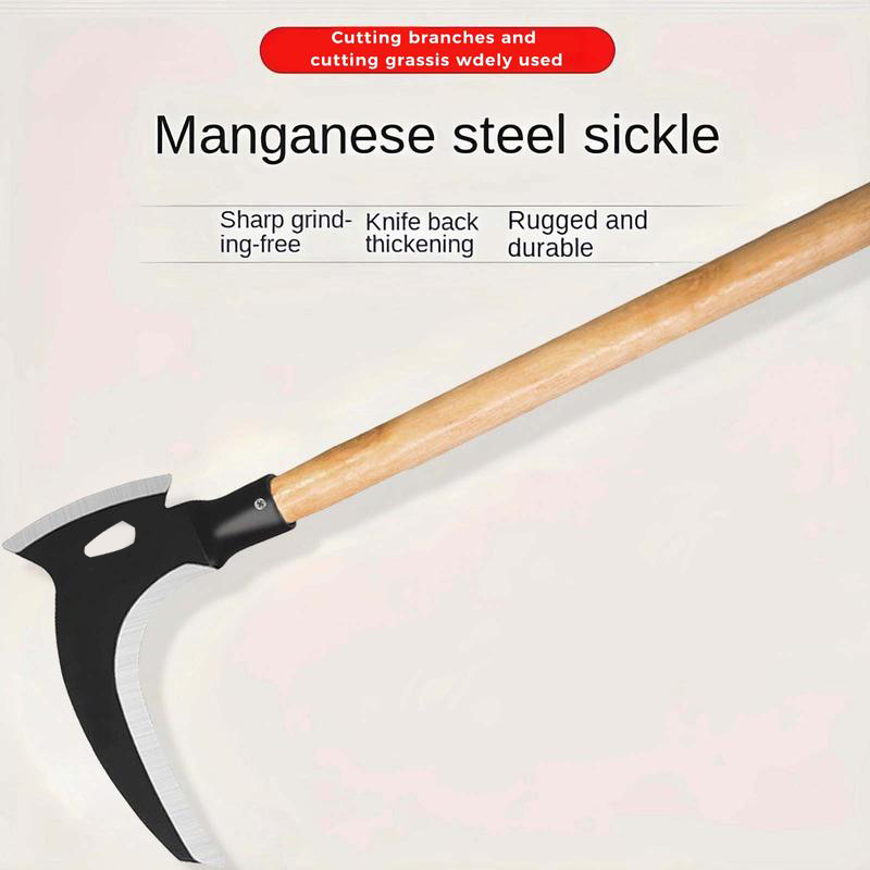 🔪 Heavy-Duty Dual-Purpose Reaping Axe