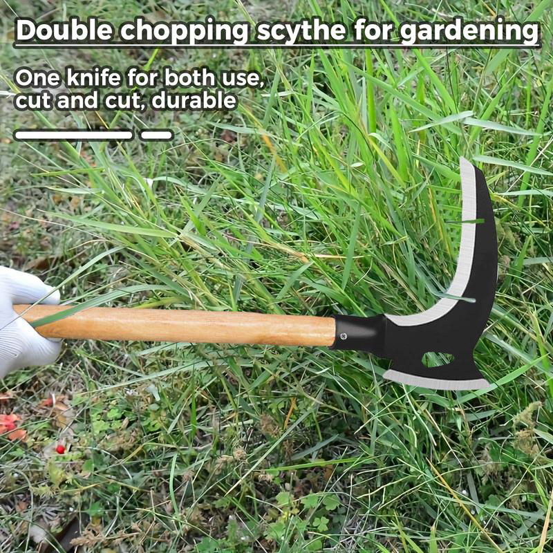 🔪 Heavy-Duty Dual-Purpose Reaping Axe
