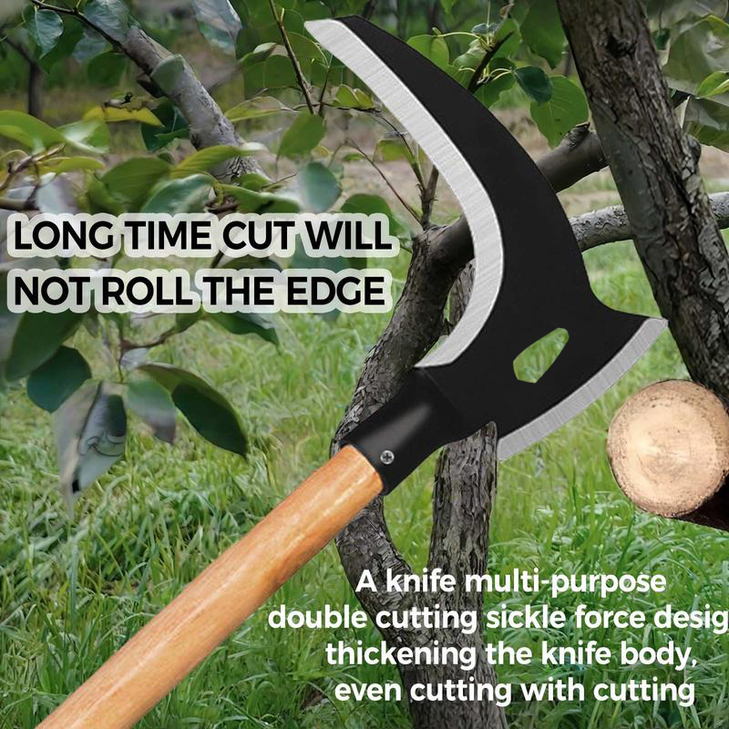 🔪 Heavy-Duty Dual-Purpose Reaping Axe