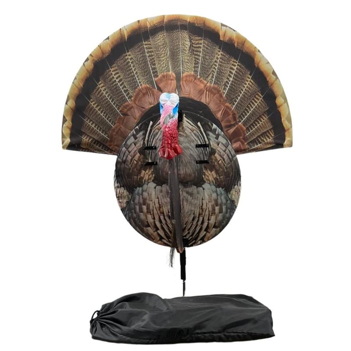 🎁Spring Hunt Promotion 50% OFF - 🦃Ultra-Realistic Collapsible Turkey Hunting Decoy with Stake & Carry Bag