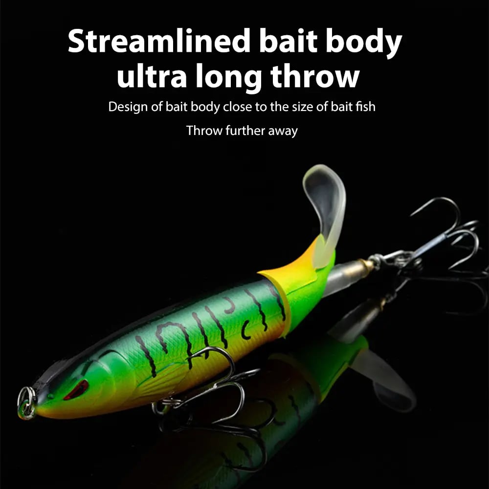 🎣🐟 Whopper Plopper Fishing Lures – Lifelike Swimbaits with Hook