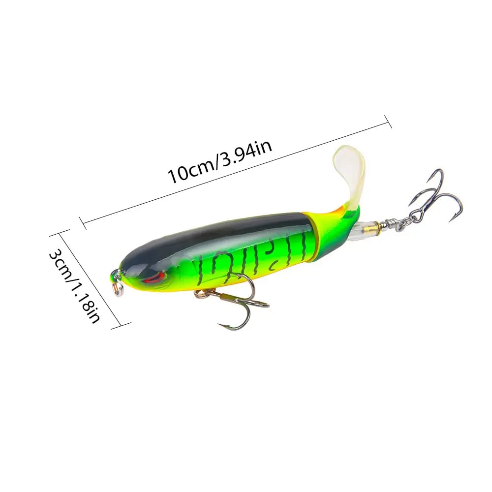 🎣🐟 Whopper Plopper Fishing Lures – Lifelike Swimbaits with Hook