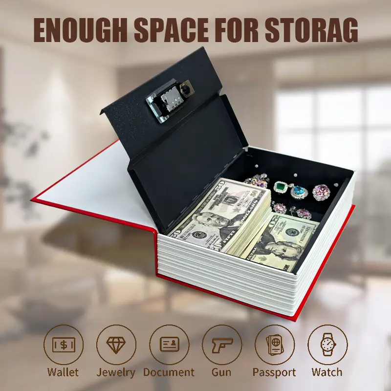 📚 Hidden Book Piggy Bank