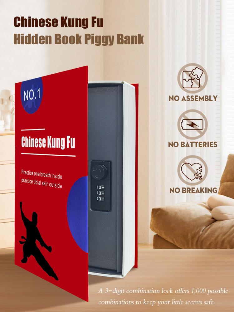 📚 Hidden Book Piggy Bank