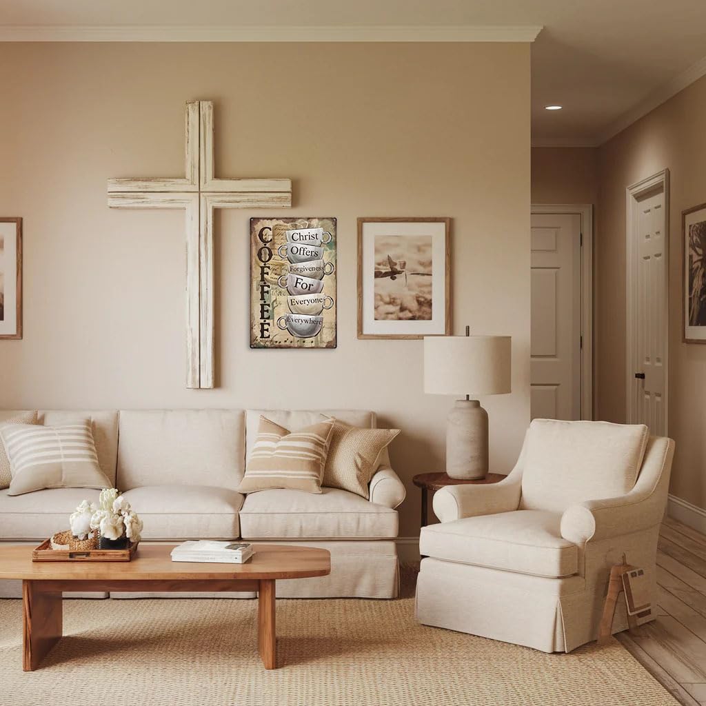 67%OFF-Christ Offers Forgiveness for Everyone 12x8 Metal Sign