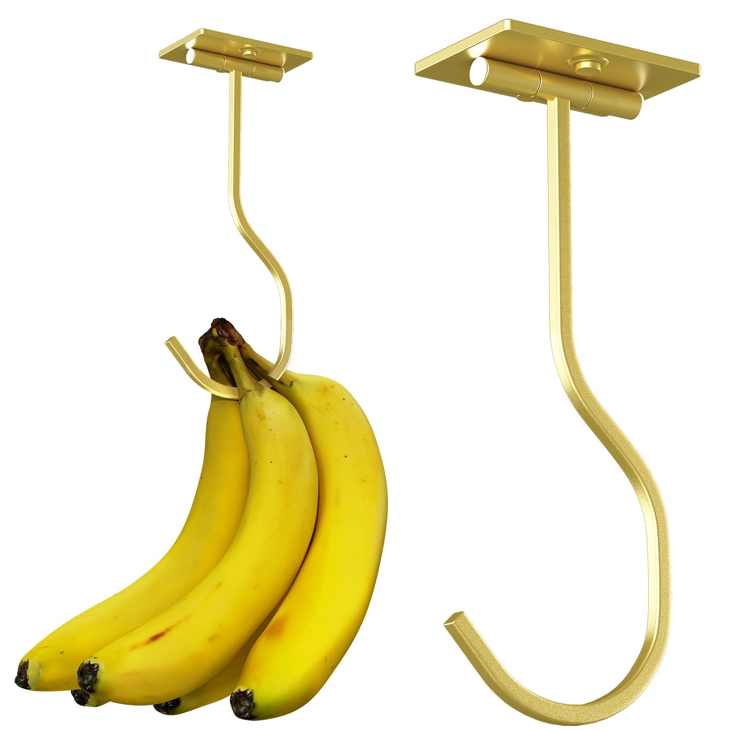Self Adhesive Banana Hook, Metal Banana Hanger Hook