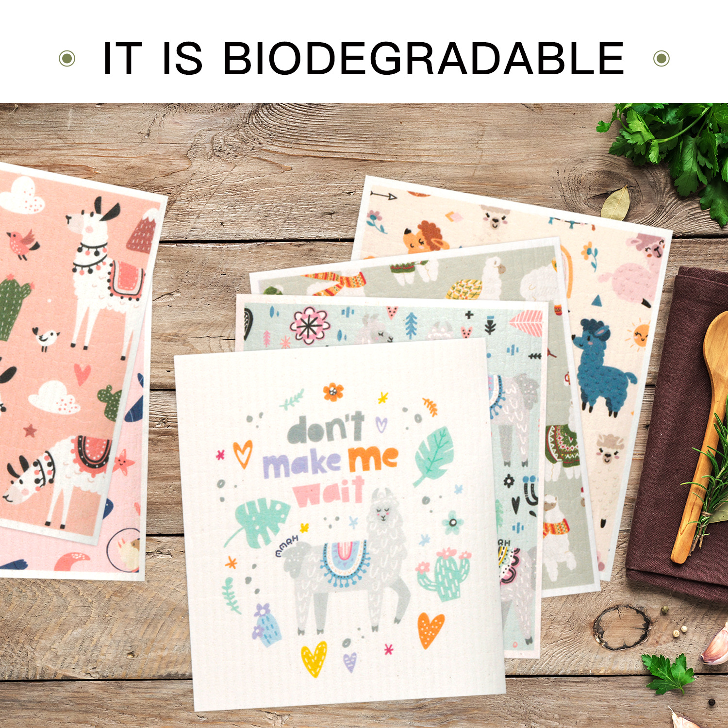 🔥Last Day 50% OFF-🍃Swedish Dishcloths for Kitchen & Cleaning(6 Pcs)