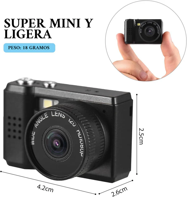 Mini Sport Camera Keychain