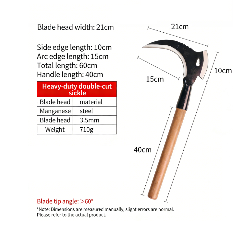 🔪 Heavy-Duty Dual-Purpose Reaping Axe