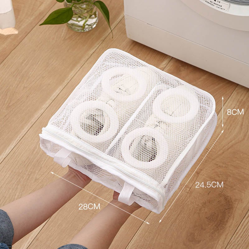 🔥Last Day Promotion 50% OFF 🔥Household essentials-mesh laundry and shoe cleaning bag