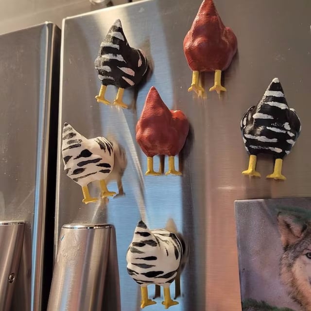 🐓Chicken Butt Magnets | Funny Gifts