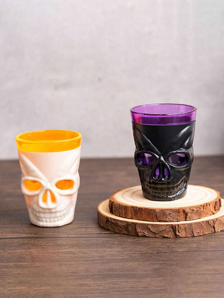 LED Skull Wine Glass