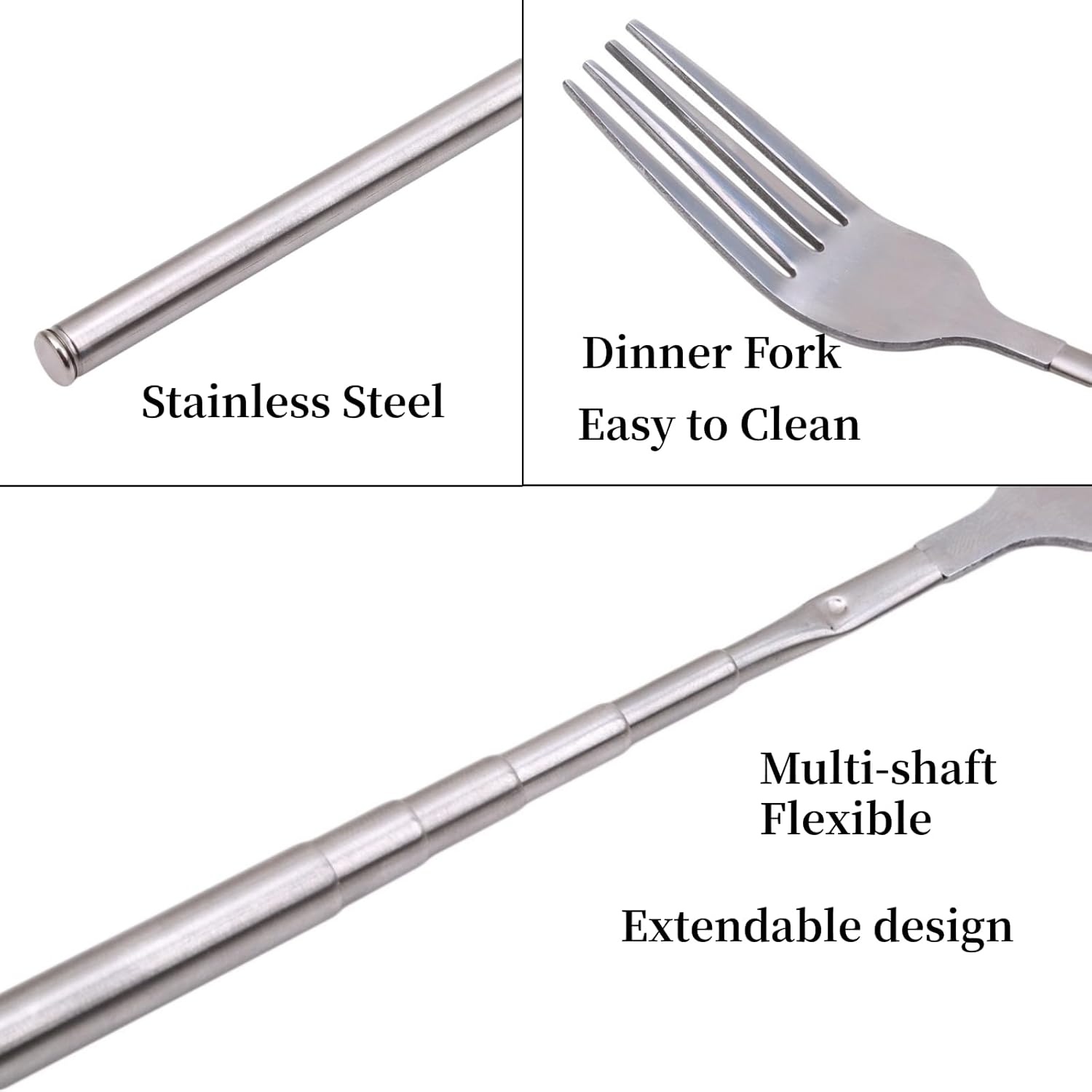 🎉Stainless steel telescopic fork