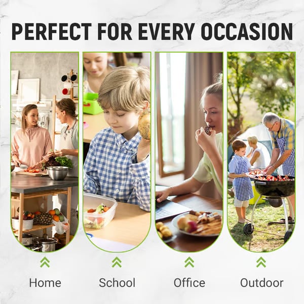 💫 55K+ SOLD! 🛍️ Reusable Aluminum Foil Storage Bags – Durable, Leakproof & Reusable for Everyday Use 🌿