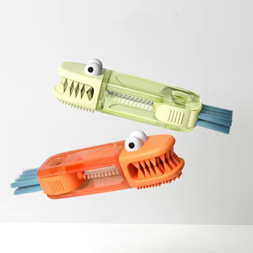 New Multifunctional cleaning brush, 4 in 1 cleaning brush for cup lid