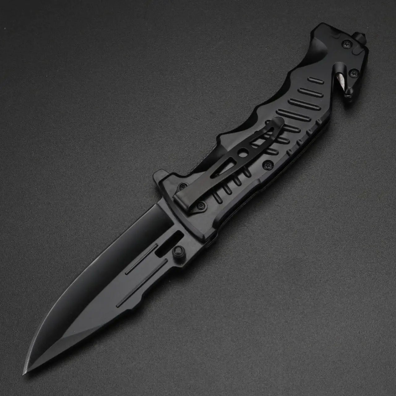 🔥Hot Sale 49% OFF🔪Multifunctional Outdoor Survival Folding Tactical Knife with Lock