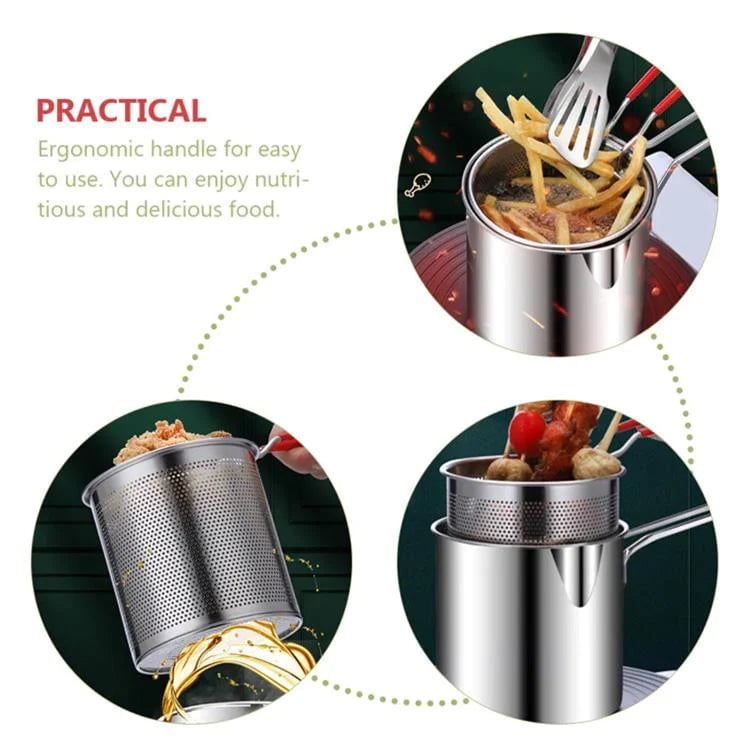  304 Stainless Steel Multifuntional Fryer
