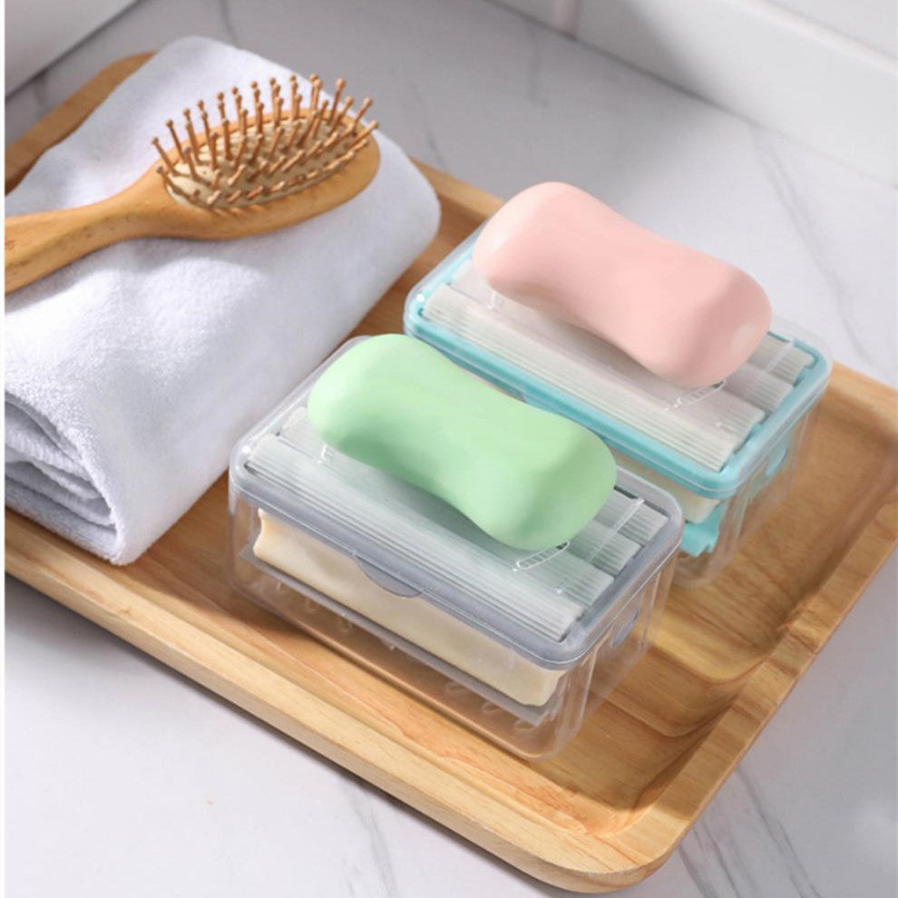 Roller Type Soap Dish Holder For Bathroo