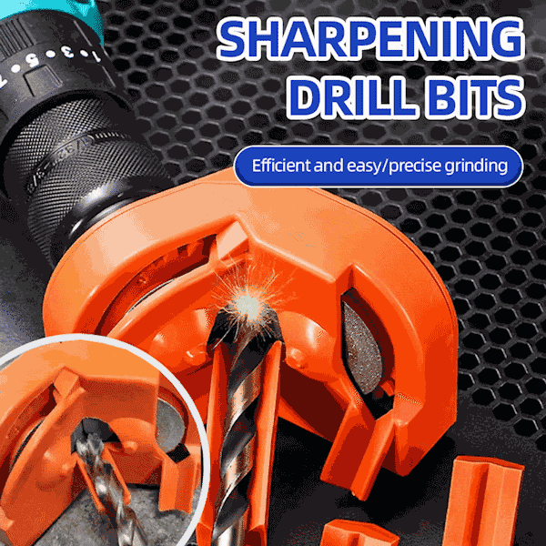 Multipurpose drill sharpener