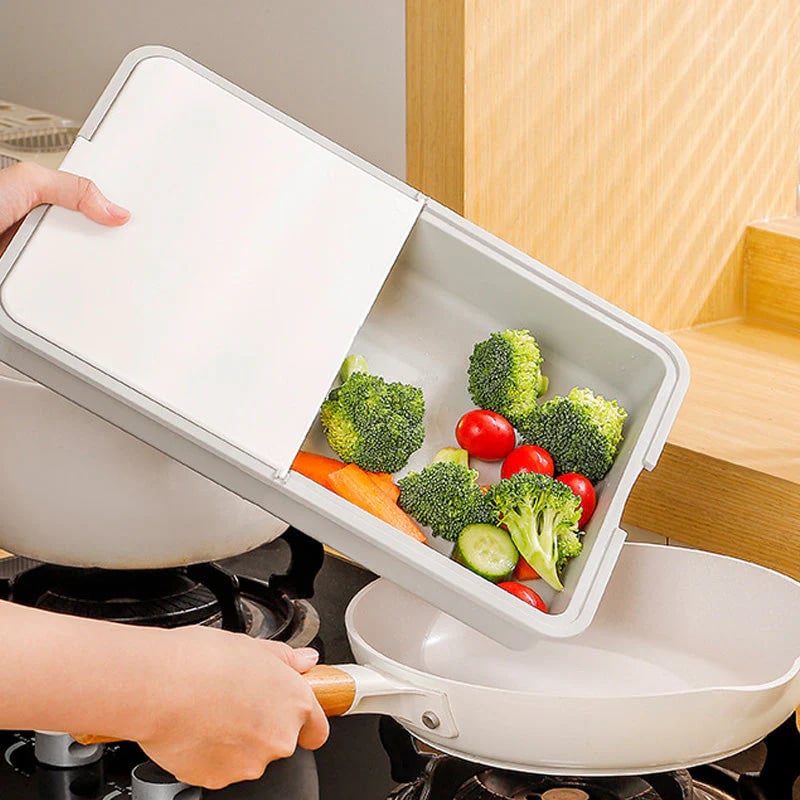 Multi-Functional Grater & Drainer Cutting Board